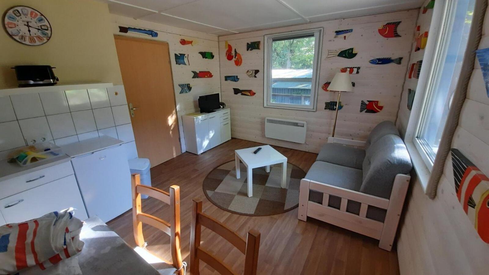 Bungalow Zur Boje, Bgl 19 Dranske Esterno foto